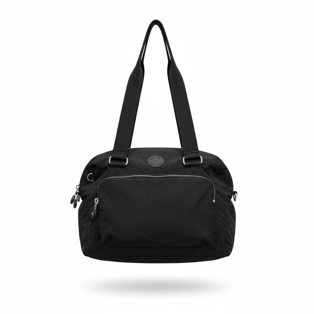 Kipling Dania Black, Nylon handbag,